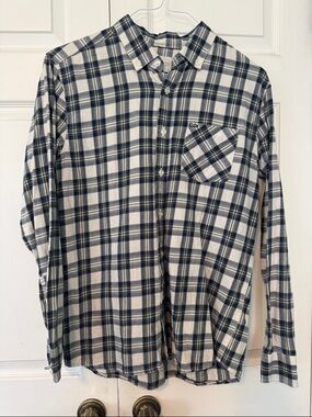 Rip Curl plaided Long Sleeve Cotton shirt S